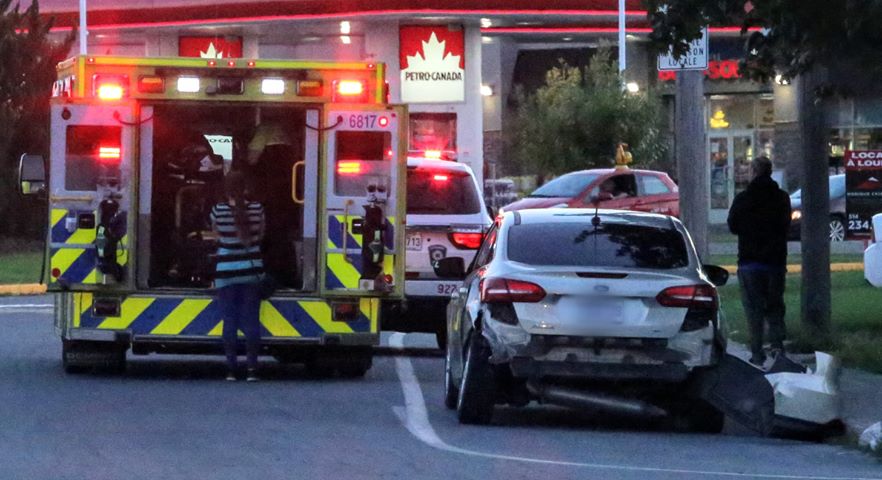 Deux blessés mineurs dans une collision à La Prairie