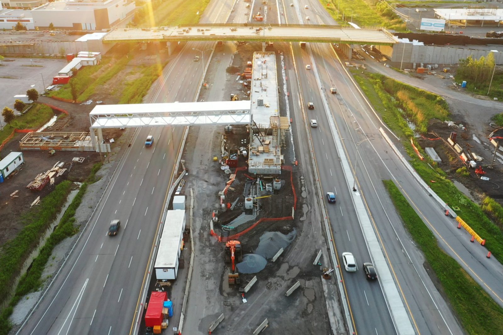 Le chantier du REM causera d’importantes entraves en fin de semaine