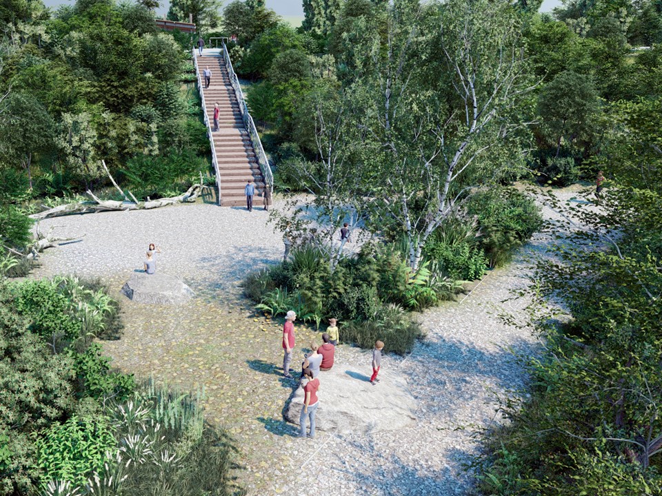 Six villes demandent du financement fédéral pour une Promenade au bord de l’eau