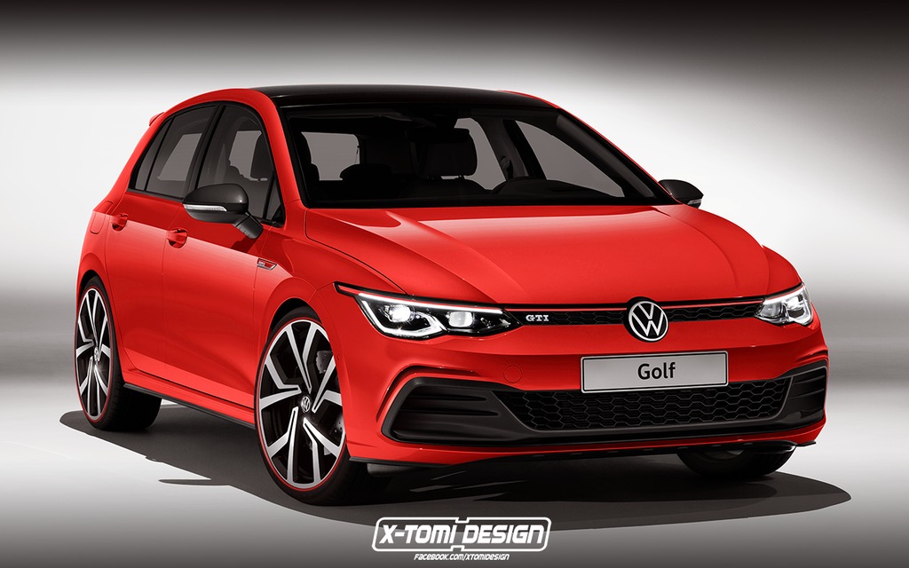 La prochaine Volkswagen Golf GTI devrait ressembler à ça