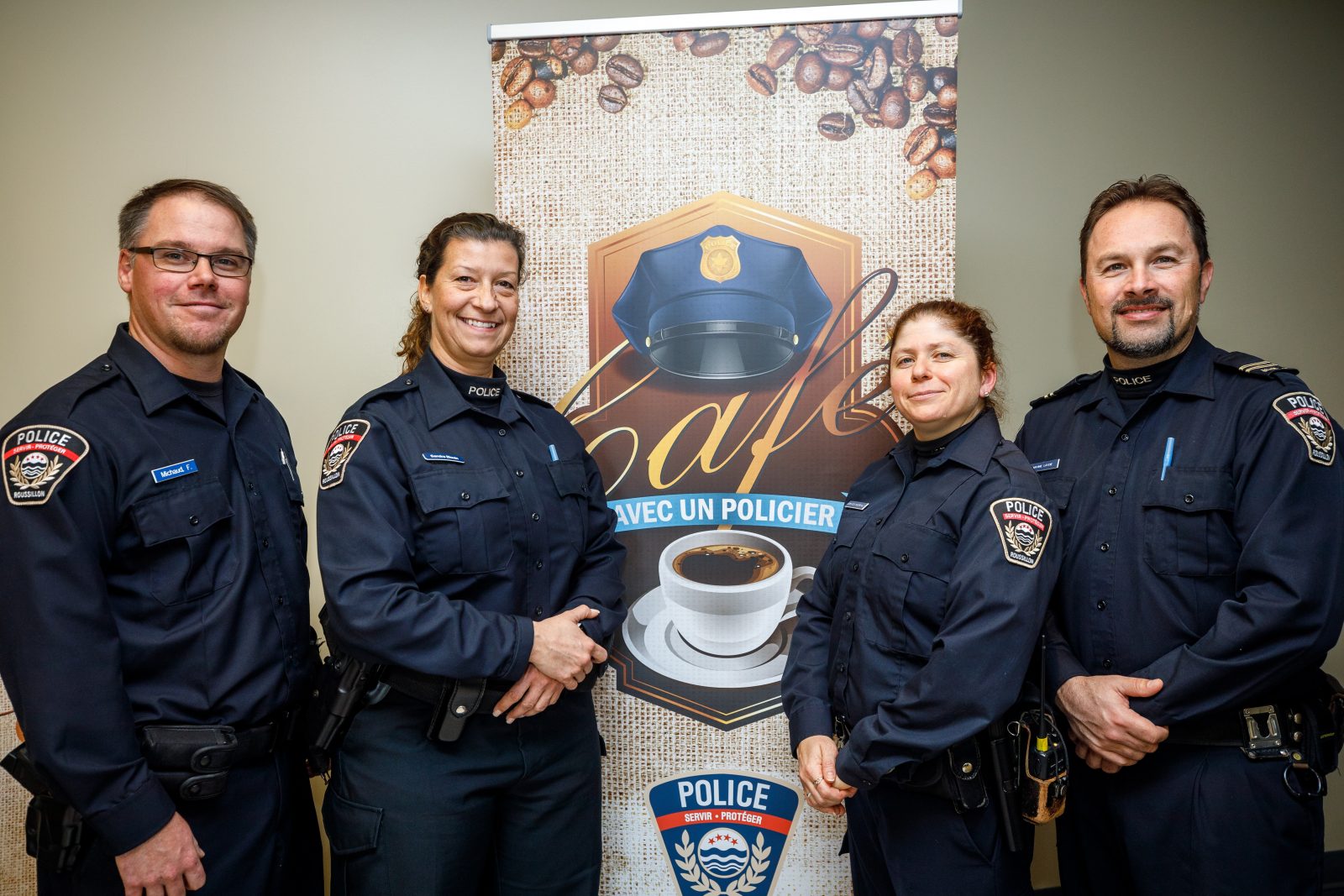 Prenez un café avec un policier à Saint-Constant