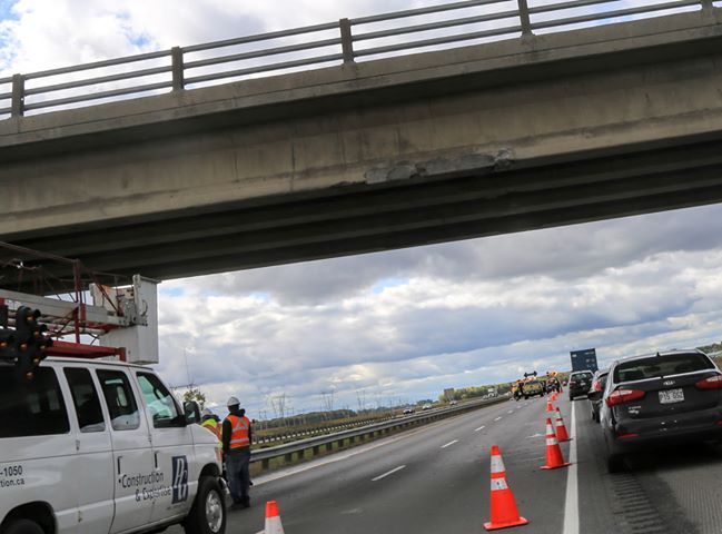 Viaduc percuté sur l&rsquo;autoroute 30 : un conducteur témoigne