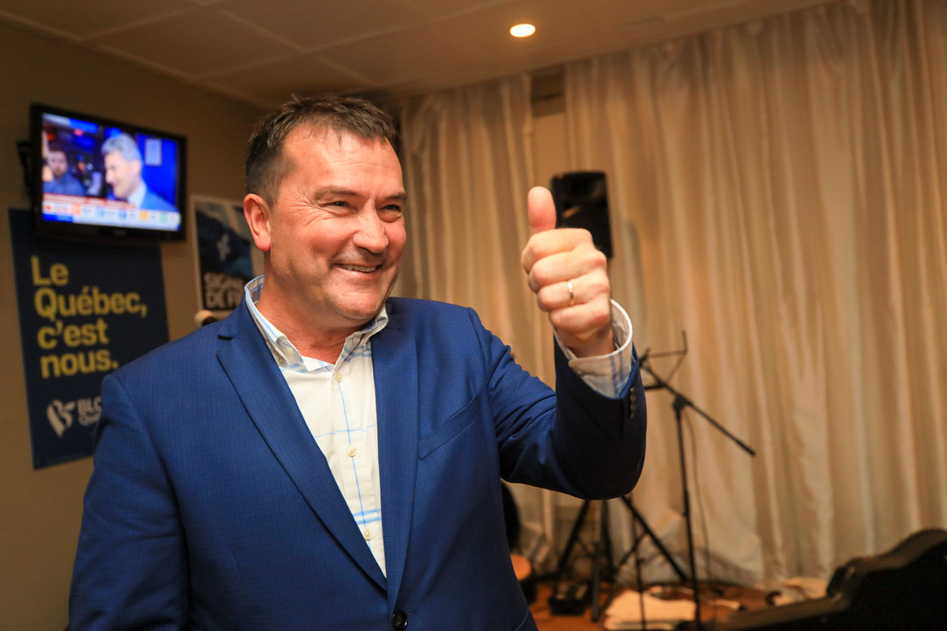 Un retour en politique victorieux pour Alain Therrien