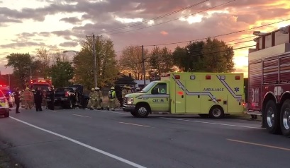Collision frontale à Mercier : la troisième victime est décédée