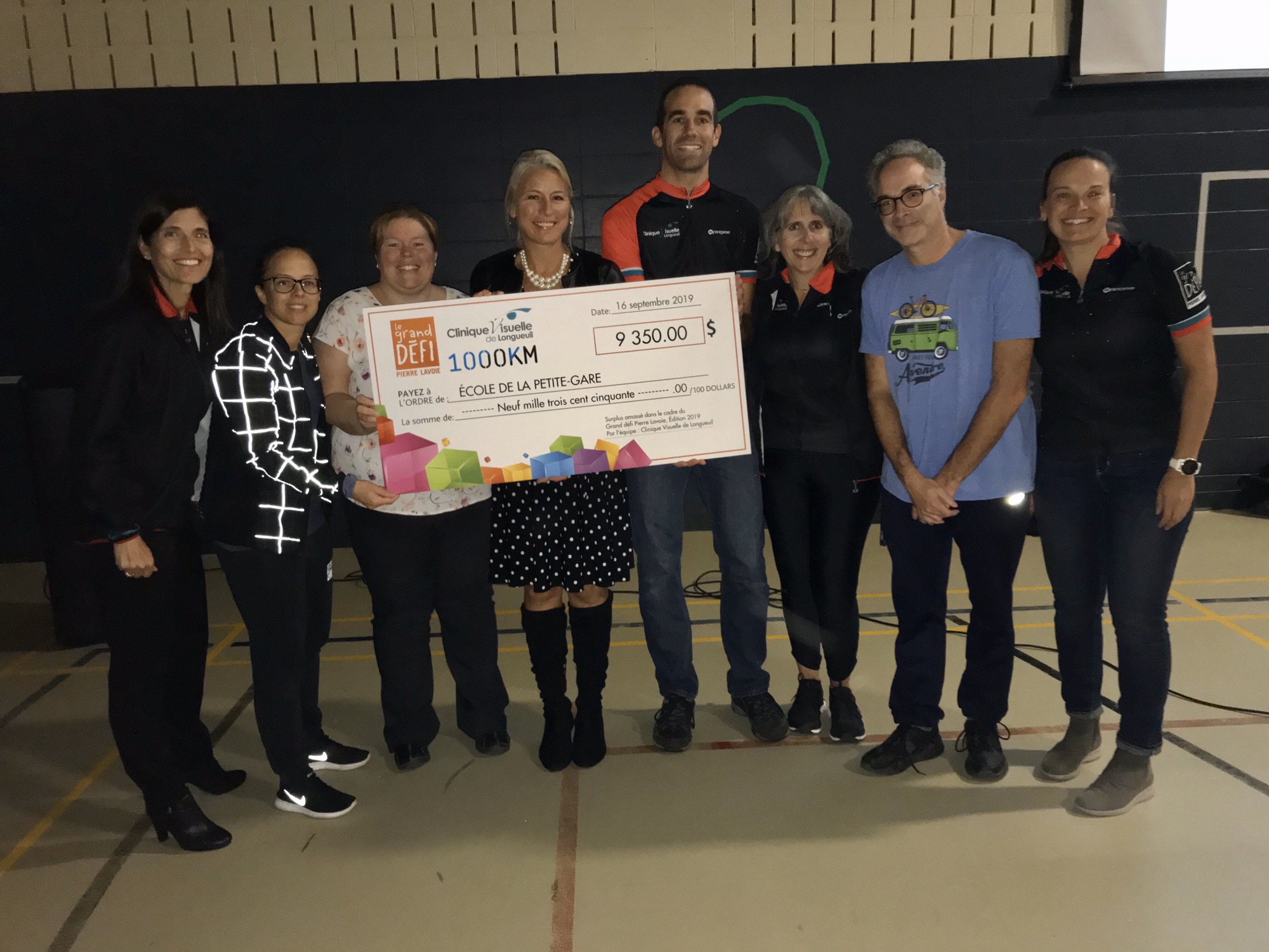 Ils ont pédalé 1 000 km pour soutenir une école de La Prairie