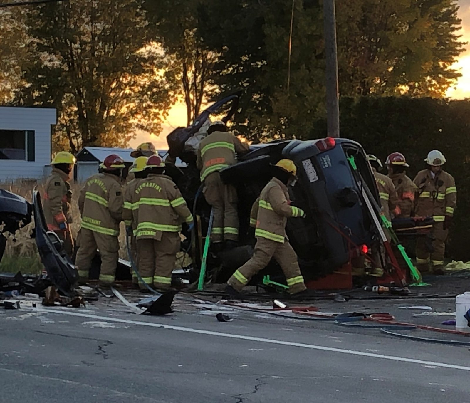 La police de Mercier enquête sur les circonstances de l’accident mortel