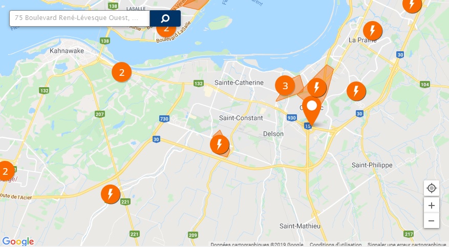 Plus de 2 000 résidences sont privées d&rsquo;électricité dans la région