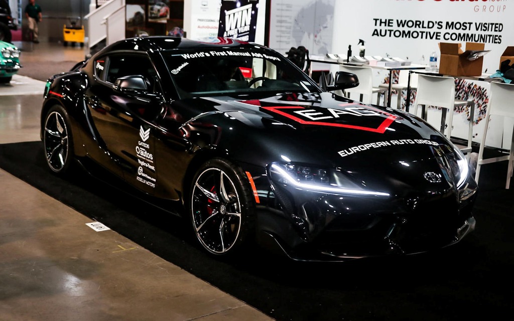 Une Toyota Supra manuelle de 1000 chevaux dévoilée au SEMA