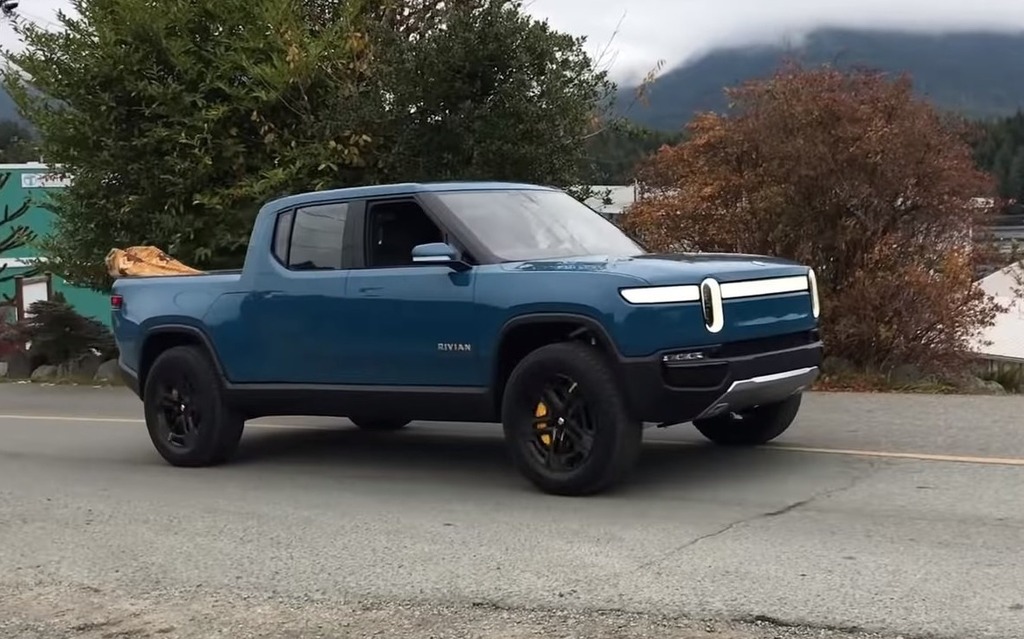 Le Rivian R1T roule déjà au Canada