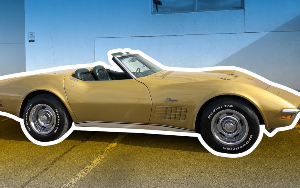 Parle-moi de ton char : Dominic et sa Chevrolet Corvette 1971