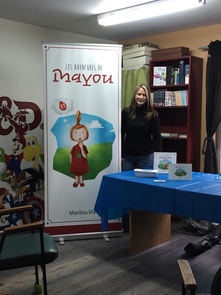 Une Candiacoise présente son premier livre jeunesse au Salon du livre de Montréal