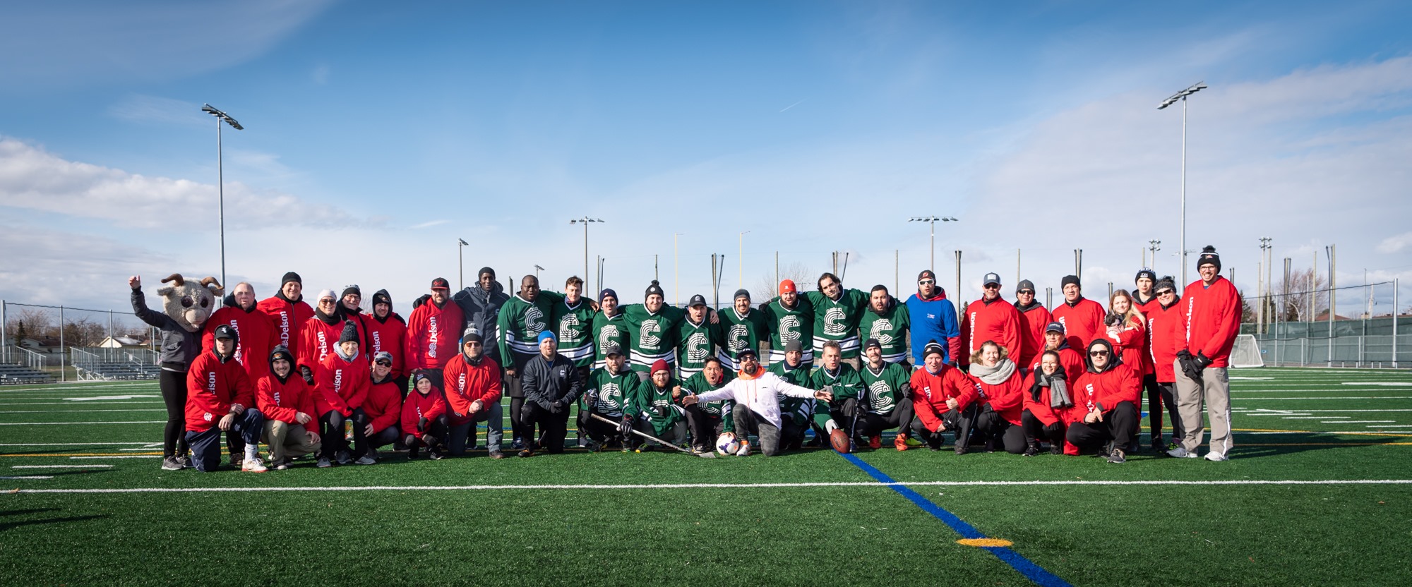 Deux Villes s’affrontent dans trois sports pour le Movember