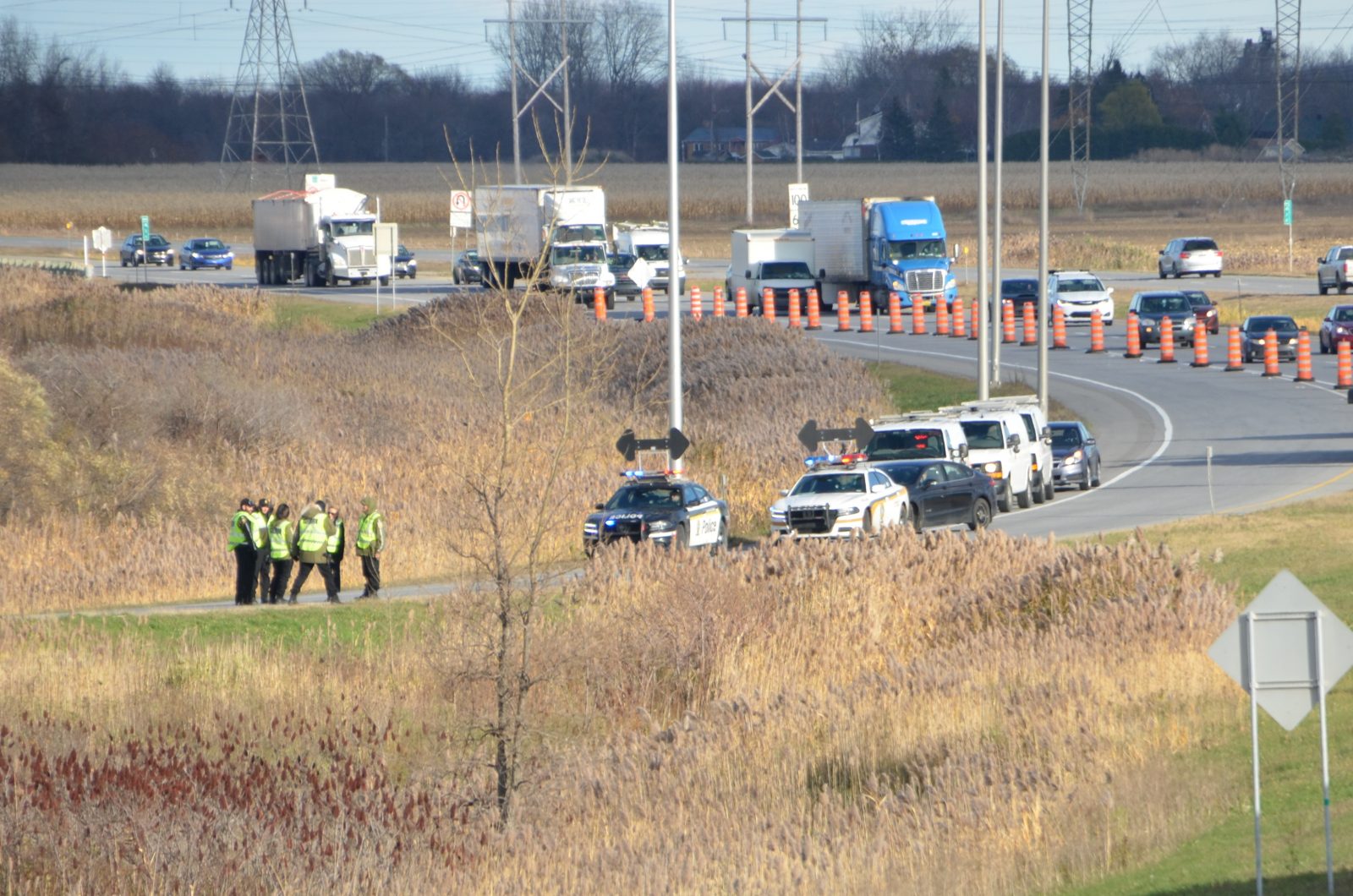 Un homme sans vie retrouvé près de l’autoroute 30 à Châteauguay