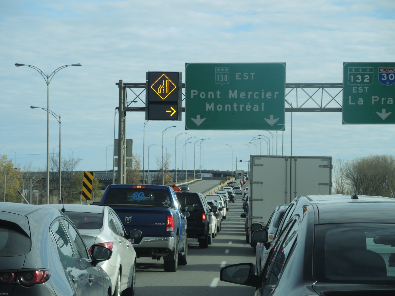 Retour à la normale au Pont Mercier