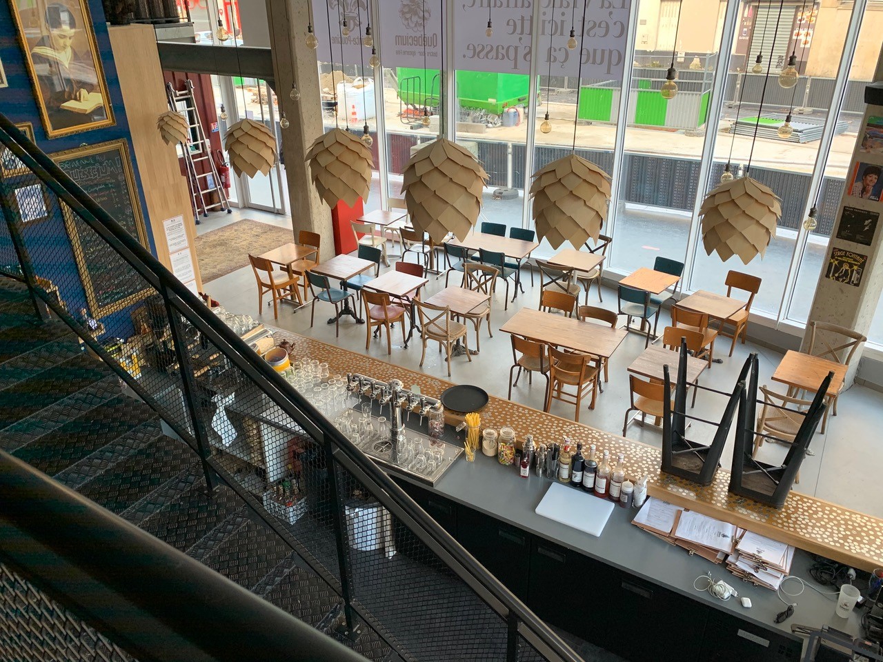 Une touche de Saint-Constant dans la restauration parisienne