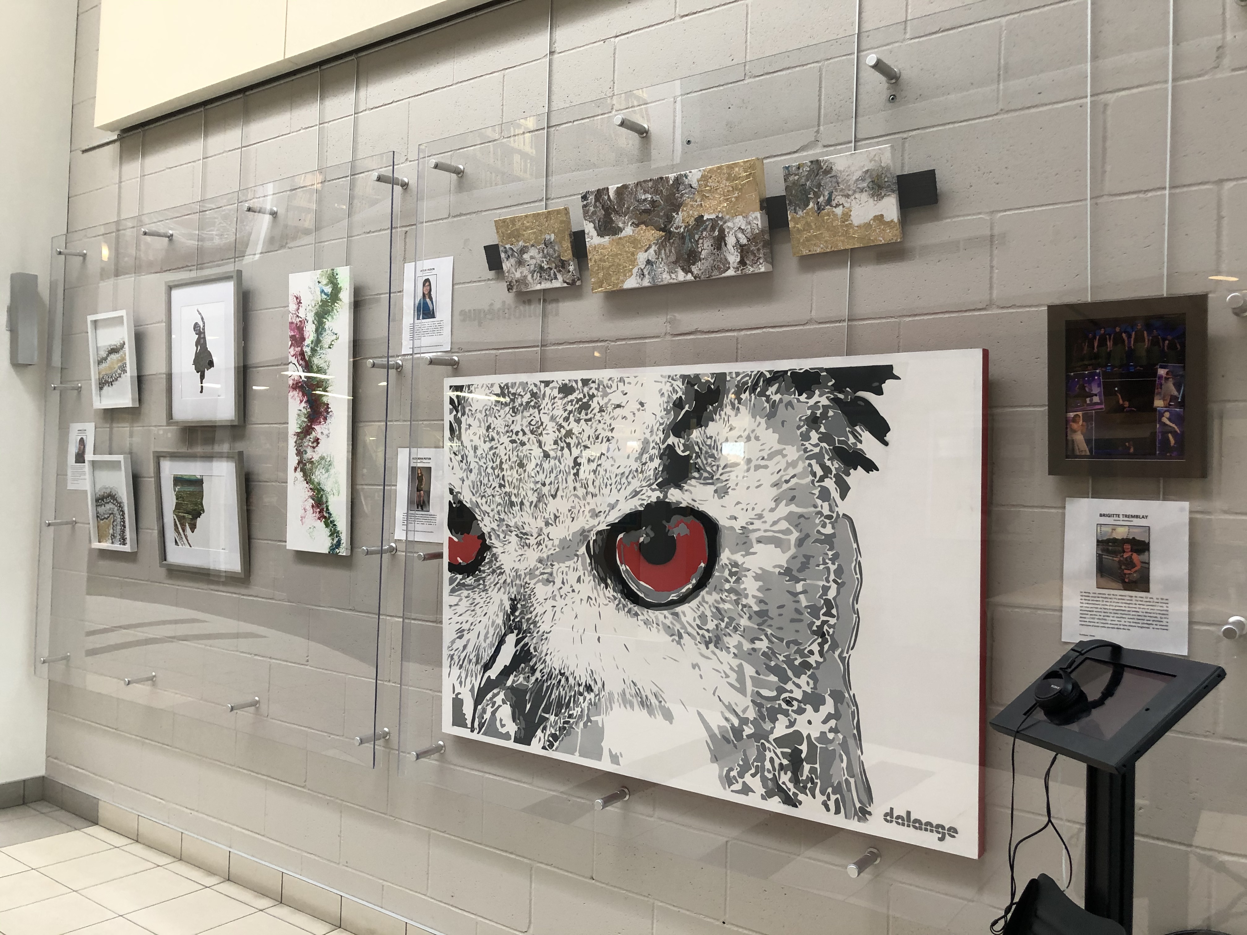 Des employés artistes à leurs heures exposent à Sainte-Catherine