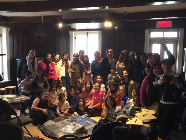 Au Musée ferroviaire Exporail pour améliorer leur français