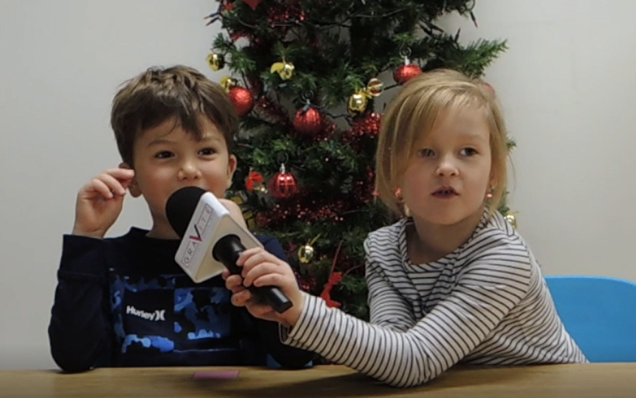 VOX POP VIDÉO : Noël vu par des tout-petits