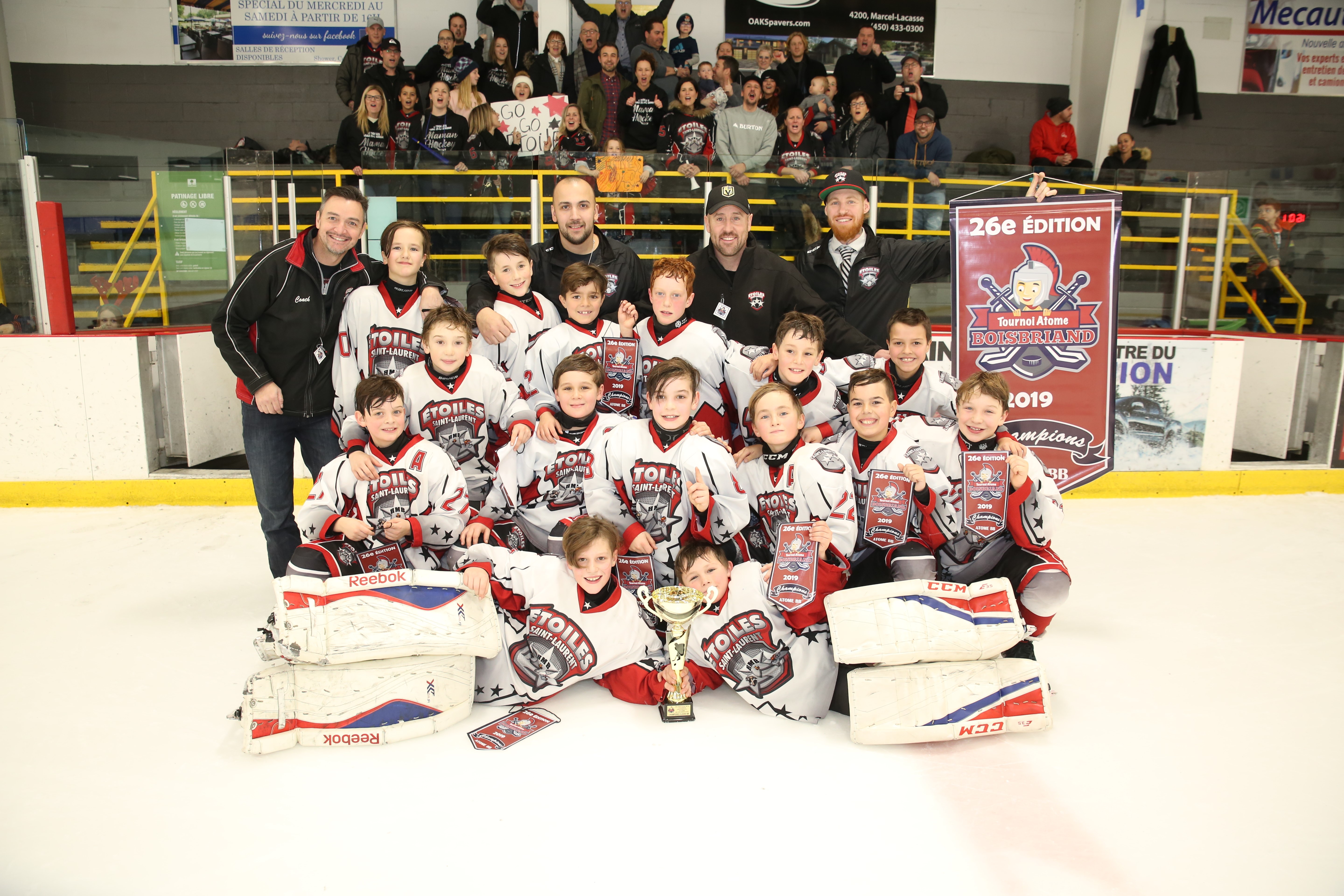 Les Étoiles du Richelieu champions d’un tournoi provincial