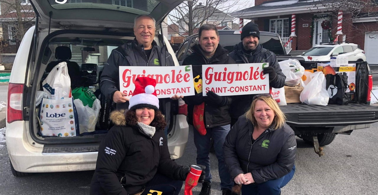 La guignolée de Saint-Constant amasse 27 000 denrées et 28 000 $