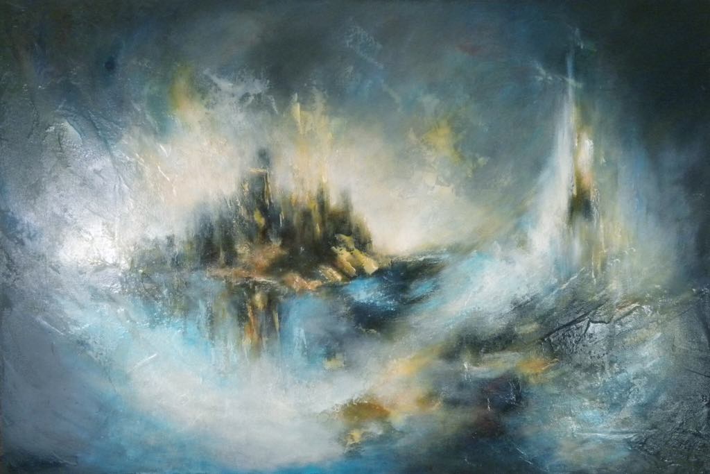 *TERMINÉE Enchère no 4 : Une toile de l&rsquo;artiste Janick Ericksen