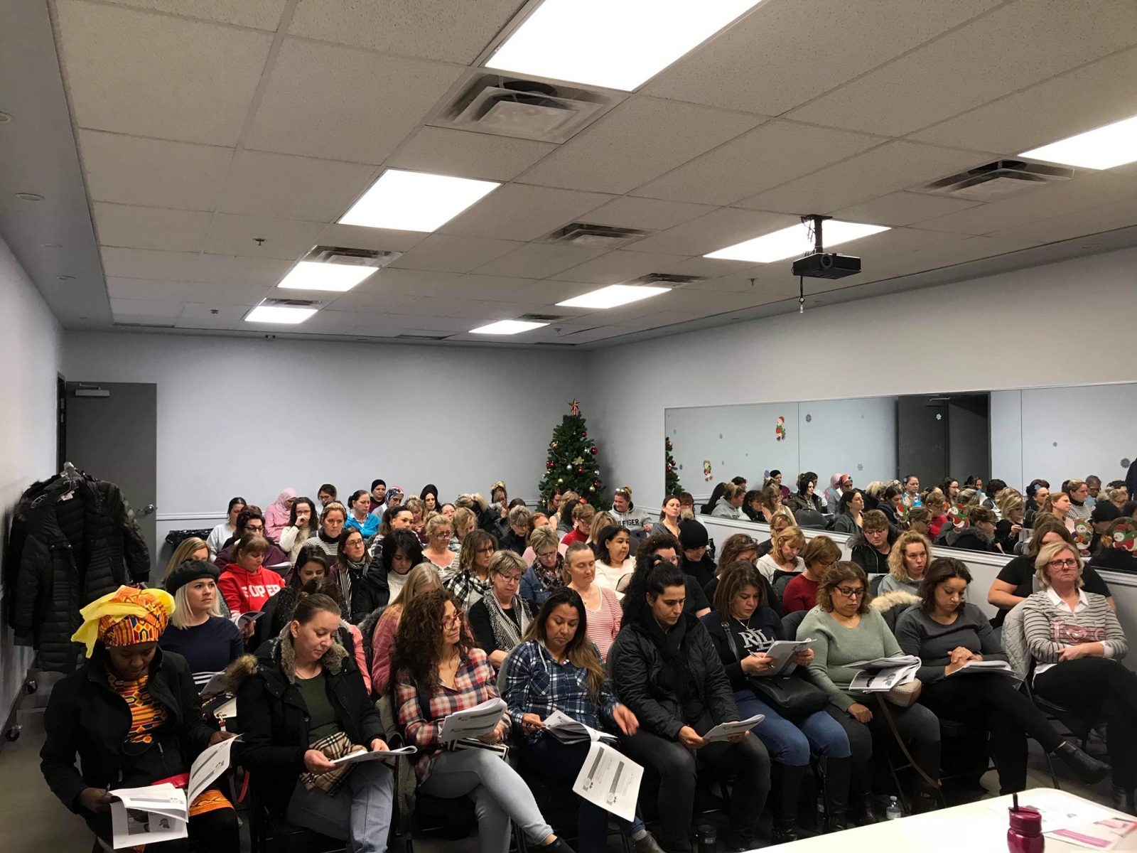 Menace de grève des intervenantes en milieu familial