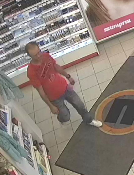 La police recherche le suspect d’un vol à l’étalage à Saint-Philippe