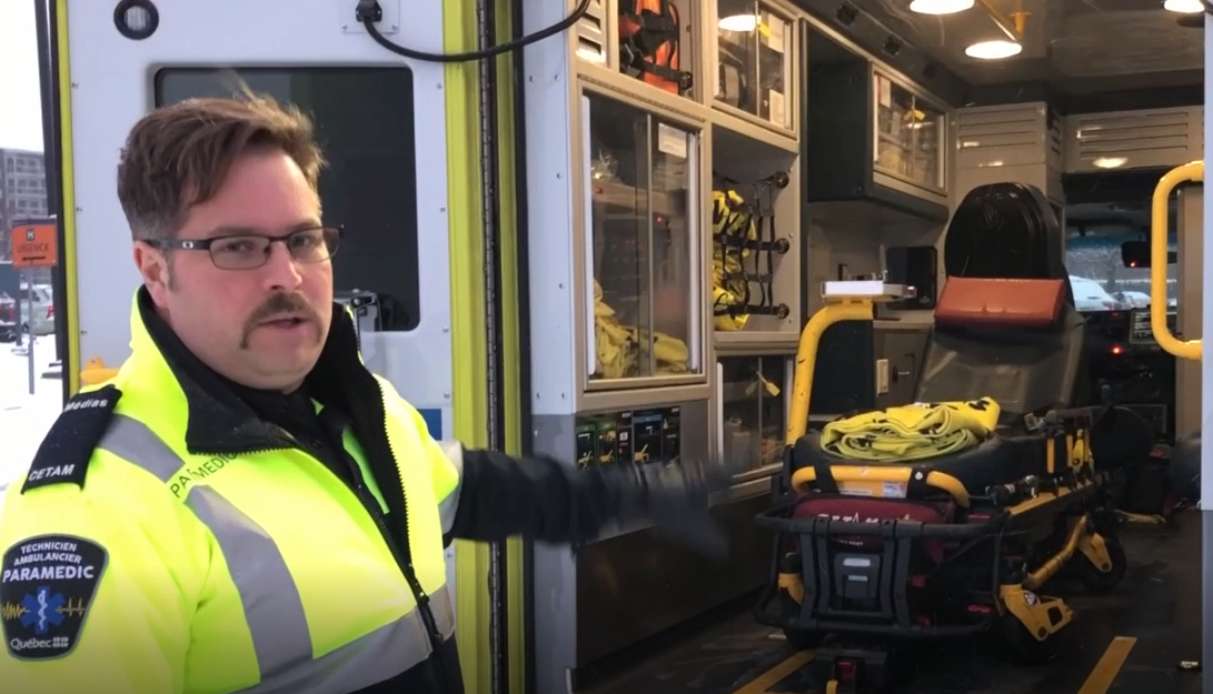EN VIDÉO – Visitez une ambulance