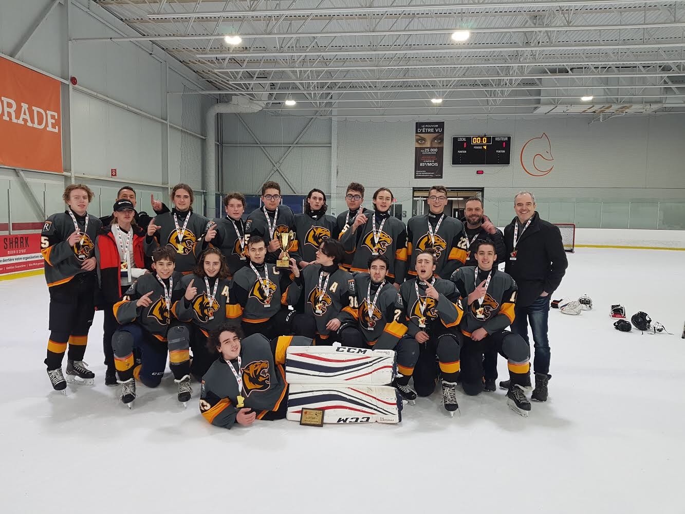 Les Jaguars de Roussillon champions à Saint-Constant
