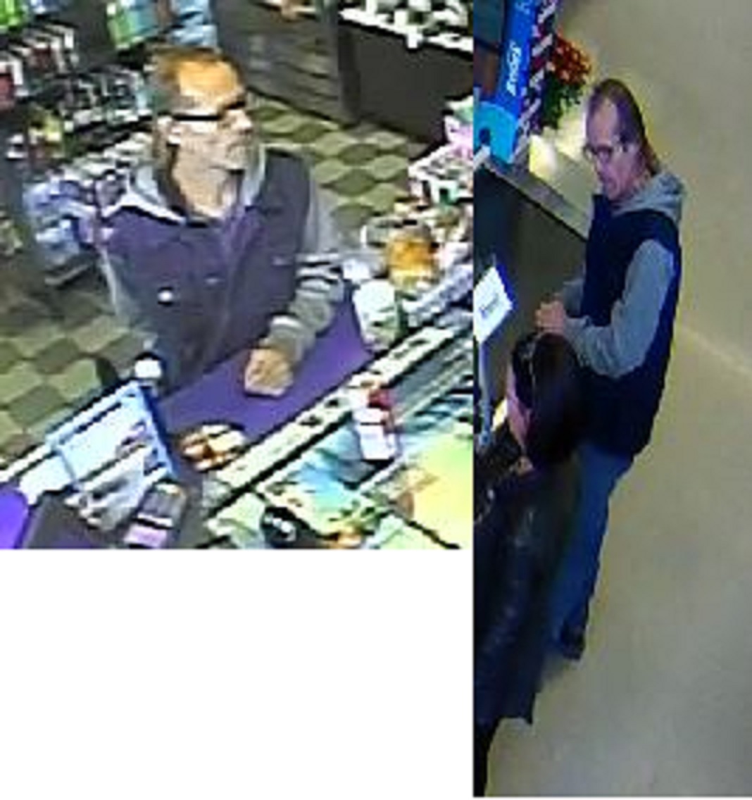 Il fait plusieurs achats avec une carte de crédit volée