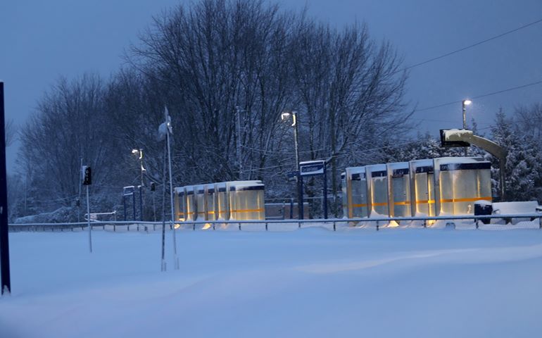 Le service de train sur la ligne Candiac annulé pour le reste de la journée