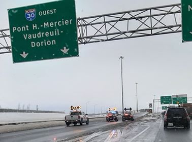 *ROUVERTE L’autoroute 30 fermée à la suite d’un accident entre deux poids lourds et un véhicule