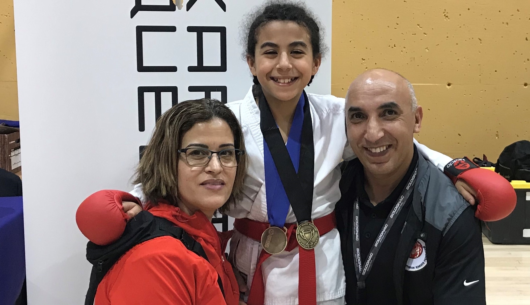 Un karatéka de 12 ans double médaillé d’or