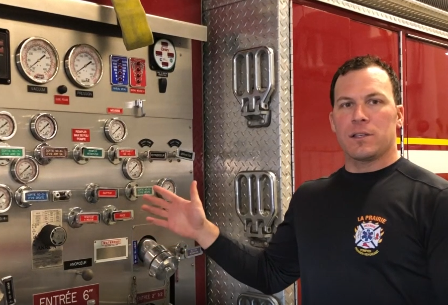 EN VIDÉO – Visitez un camion de pompier