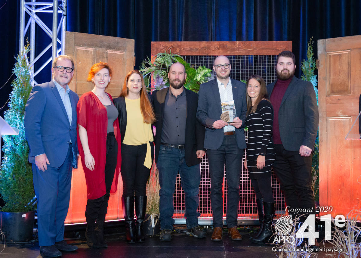 Une entreprise de Saint-Philippe se distingue dans un concours d’aménagement paysager