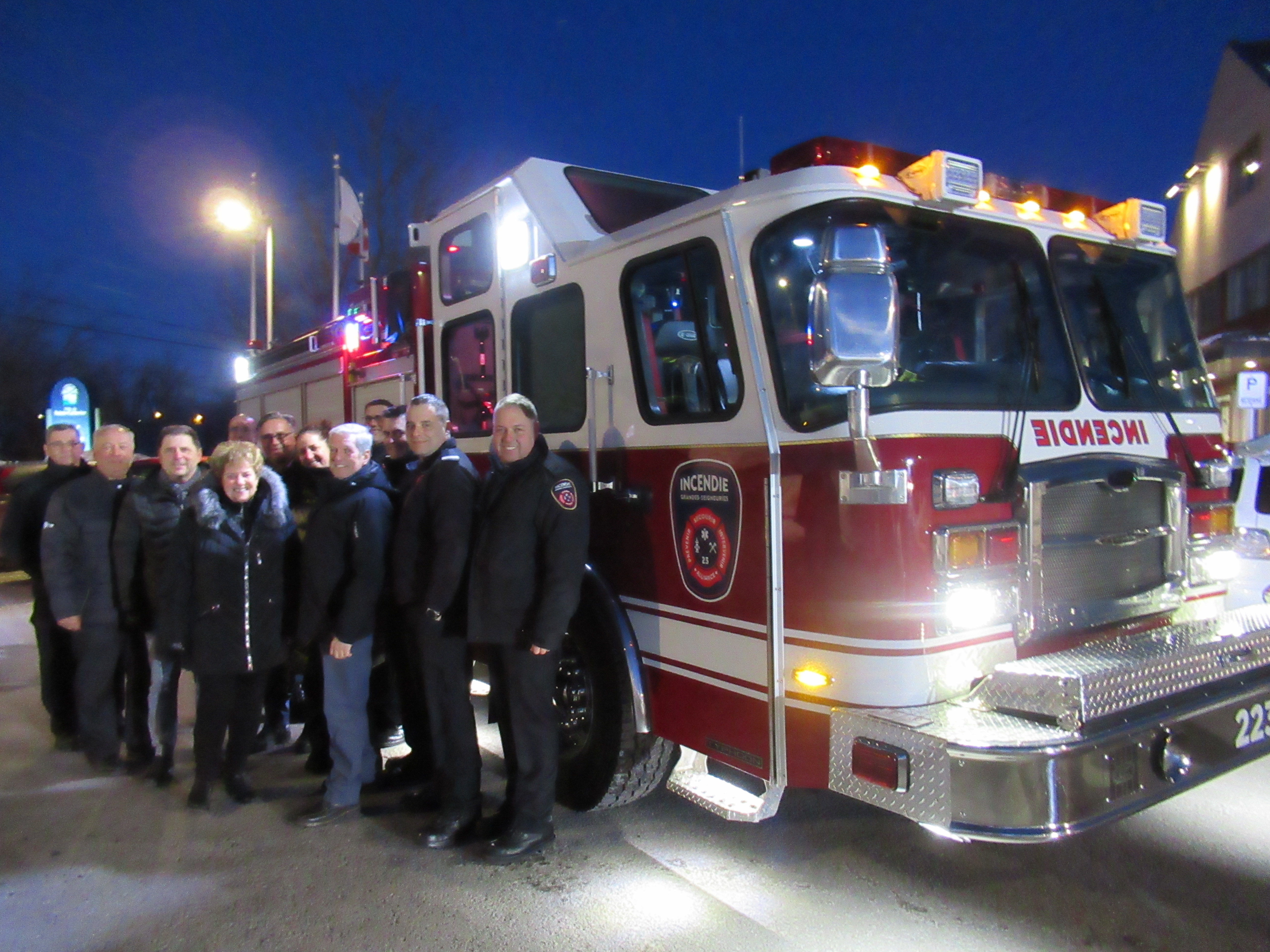 Les nouveaux camions de la Régie d’incendie Saint-Constant et Sainte-Catherine sont en service