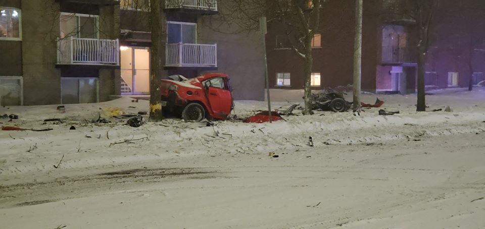 Accident mortel à Boucherville