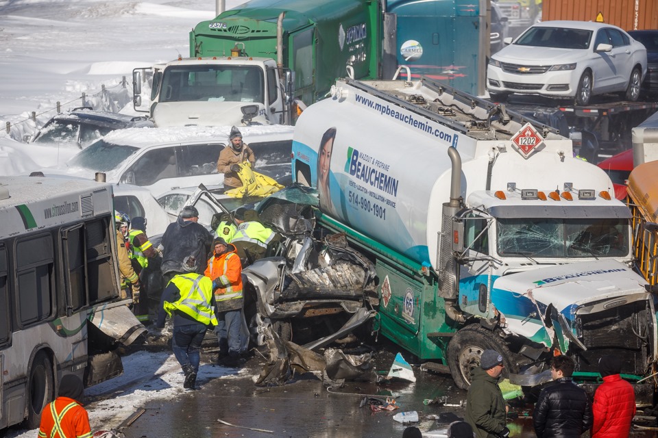 Le carambolage mortel sur l’A15 vu par l’équipe de rédaction, un an plus tard
