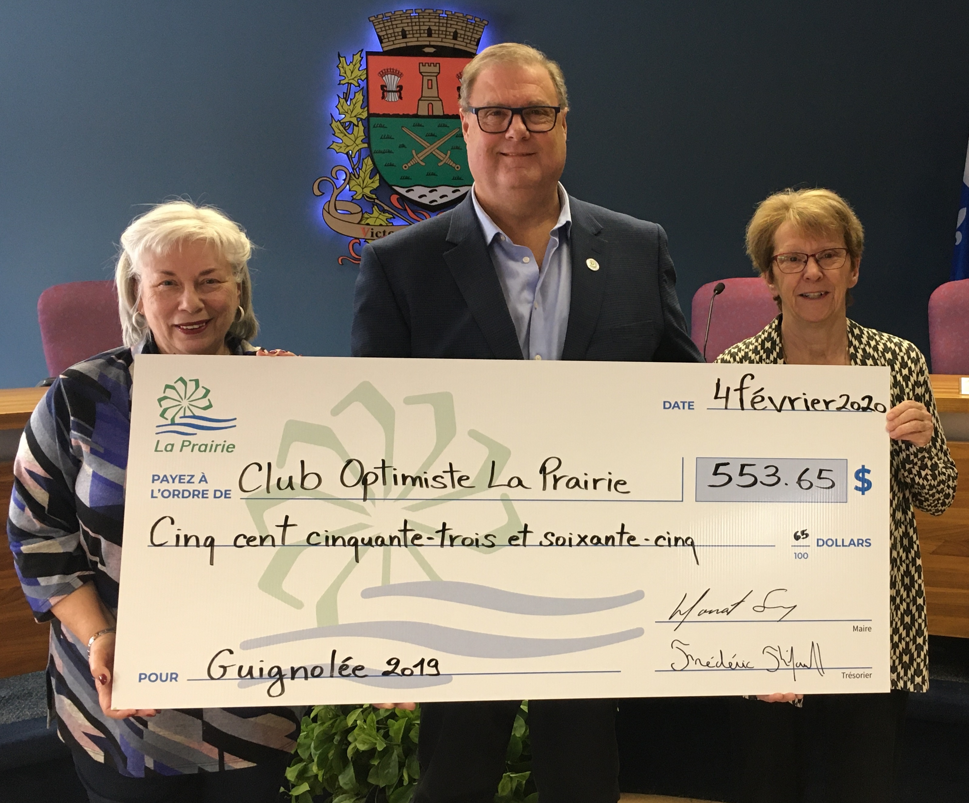 La guignolée de la bibliothèque Léo-Lecavalier permet de récolter 553 $