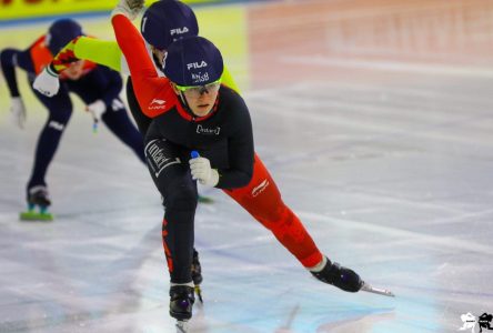 La patineuse de vitesse Anne-Clara Belley honorée