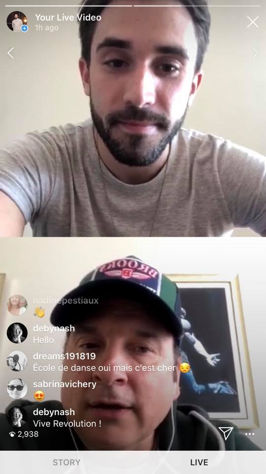 Alex Francoeur divertit le public sur son compte Instagram