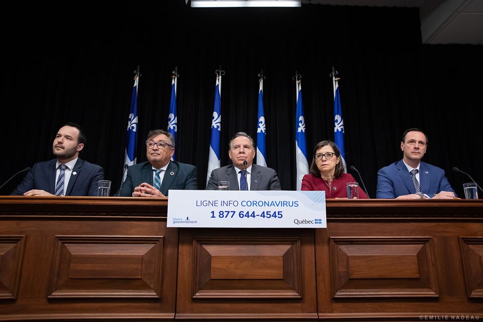 François Legault est fier de voir la solidarité des Québécois
