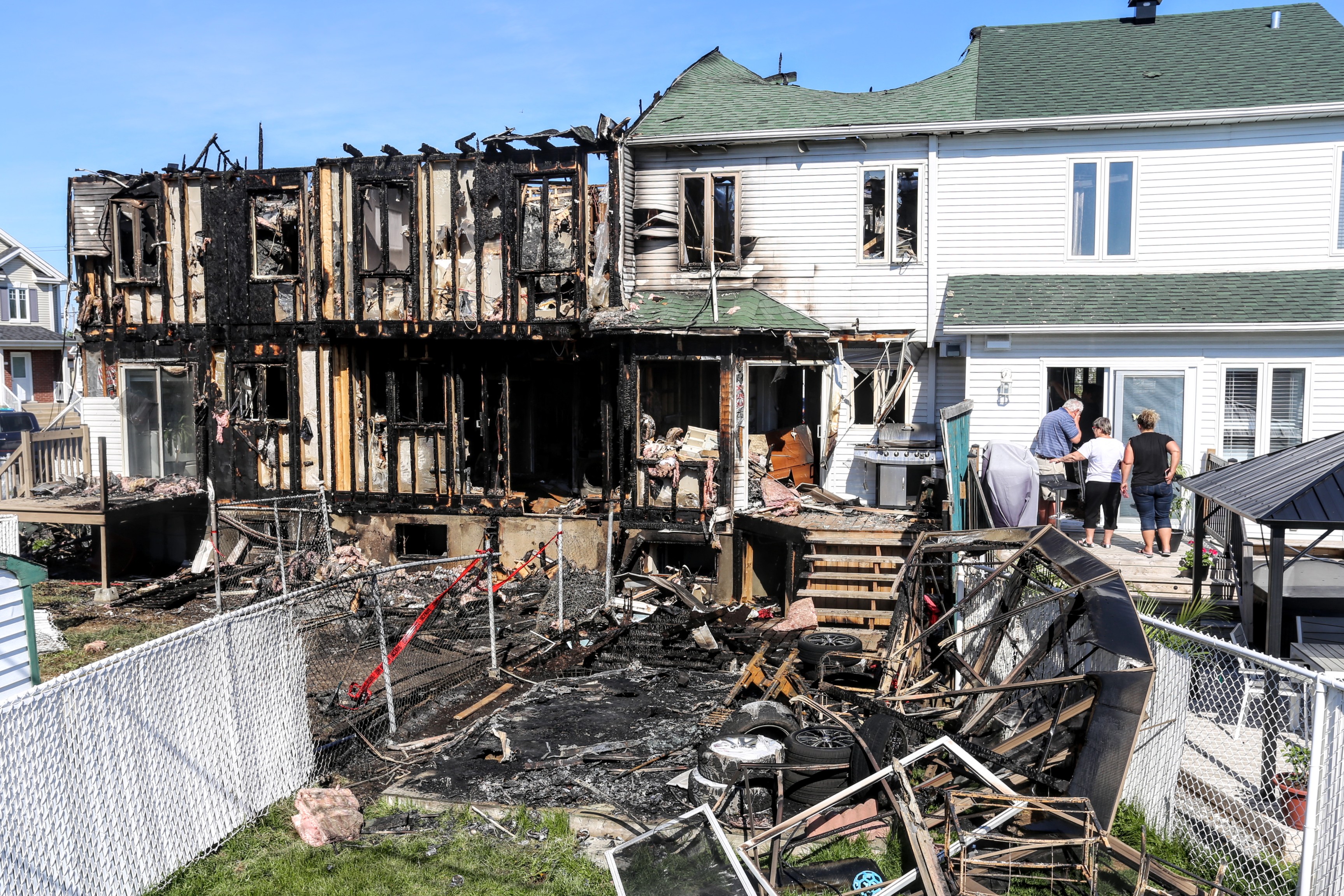 Incendie à Saint-Constant : «J’ai tout perdu», témoigne un des sinistrés