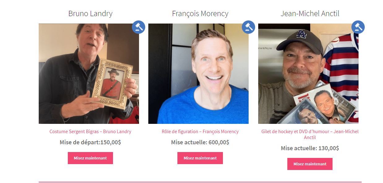 Un encan des célébrités pour soutenir la Fondation des gouverneurs de l’espoir