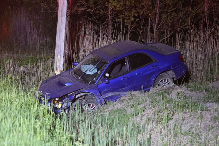 Il fauche un poteau après une perte de contrôle à Saint-Constant