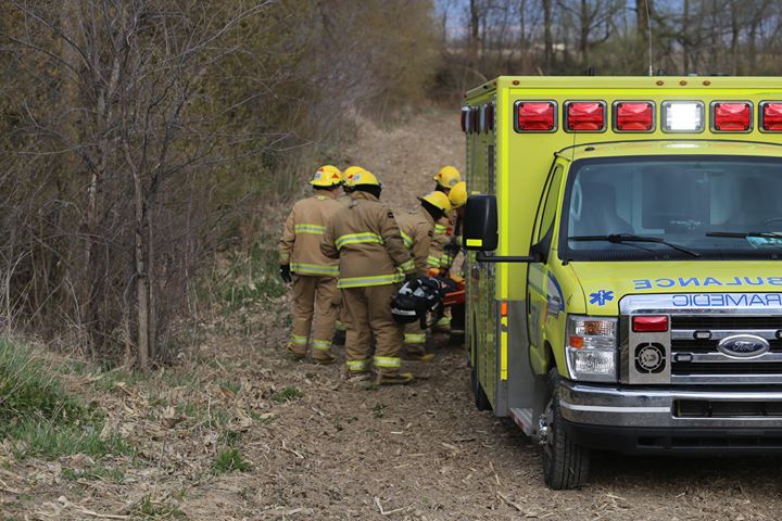 Un accident de VTT fait un blessé