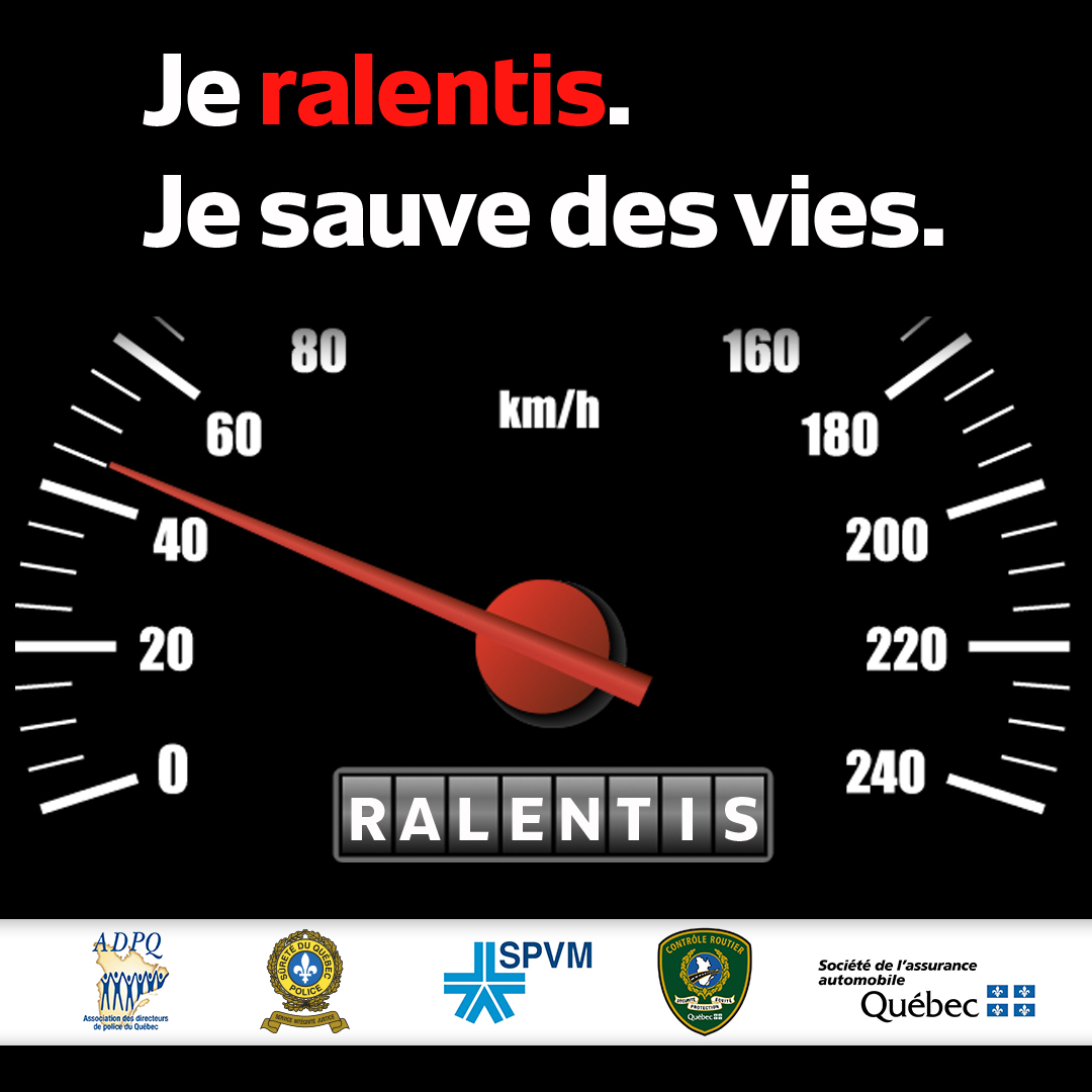 Rouler 10 km/h de moins peut sauver des vies