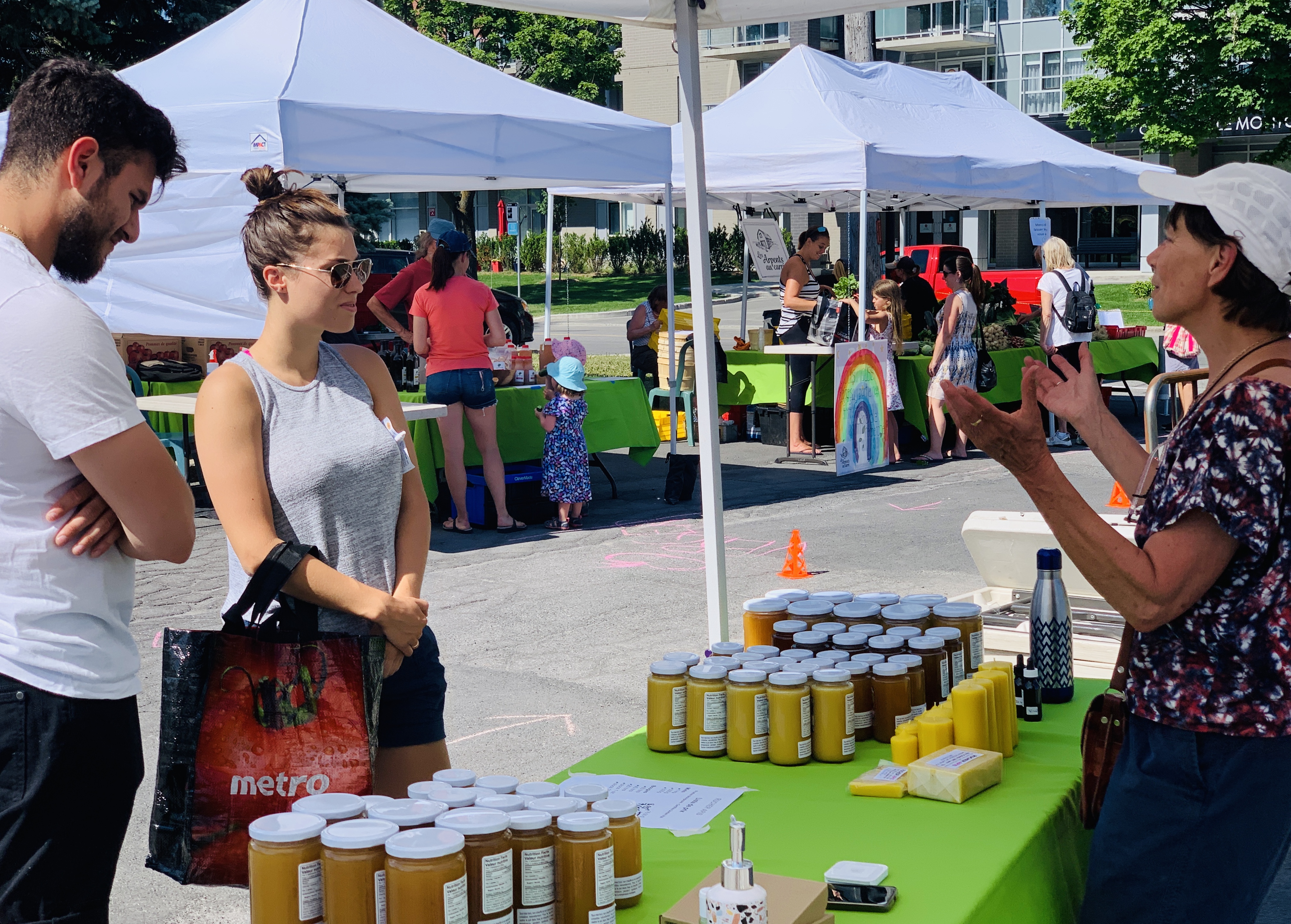 Le Marché bio-local à Candiac redémarre sa saison en force
