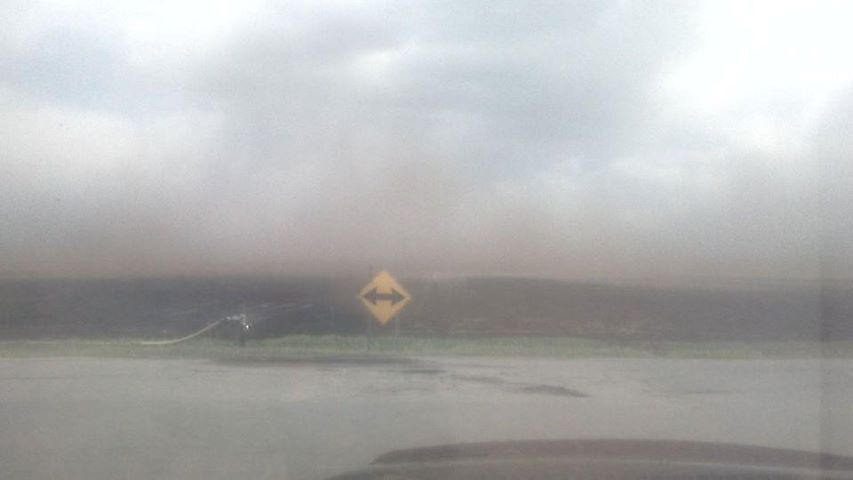 VIDÉO – Deux tempêtes de terre noire ont déferlé sur la région
