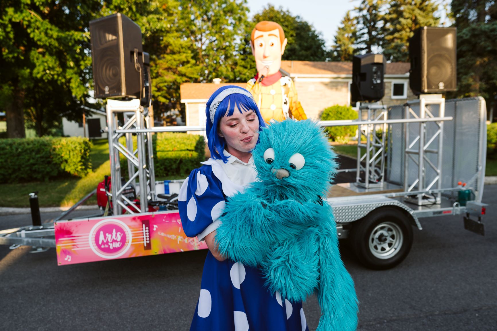 Des artistes déambuleront dans les rues de La Prairie tout l’été